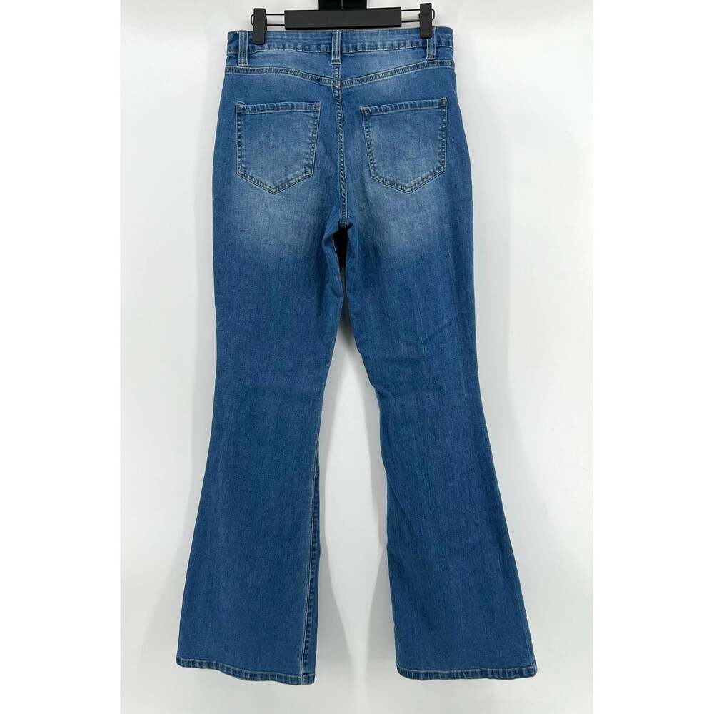 YMI | Flare Leg Jeans Medium Wash Women's 7/28 - Picture 2 of 9